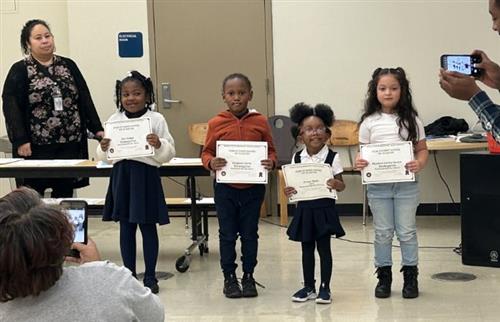 Honor Awards for 1st semester. 